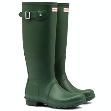 Hunter Men's Original Tall Rain Boots In Green