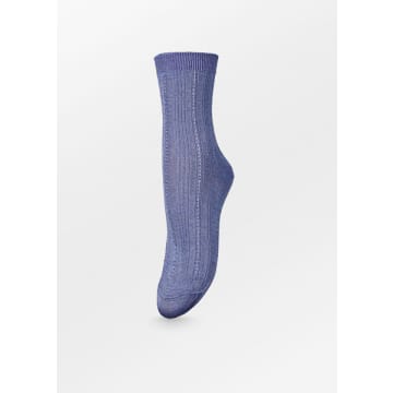 Becksondergaard Glitter Drake Sock In Blue
