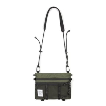 Topo Designs Pochette Multi-fonction Mountain Accessory Shoulder Bag In Blue