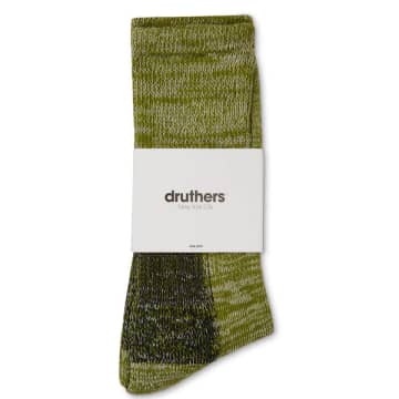 Druthers Defender Boot Socks In Green