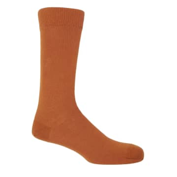 Peper Harow Burnt Orange Classic Socks