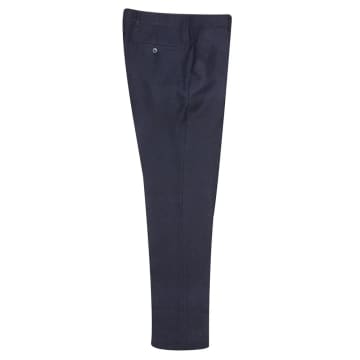 Fratelli Textured Suit Trouser In Blue