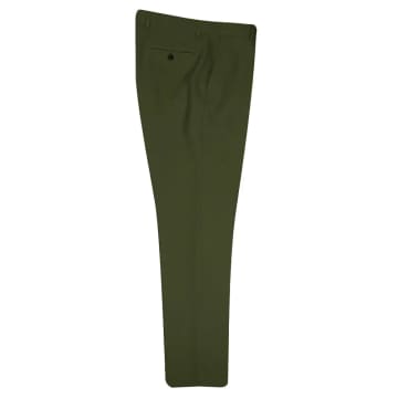 Fratelli Textured Suit Trouser In Green