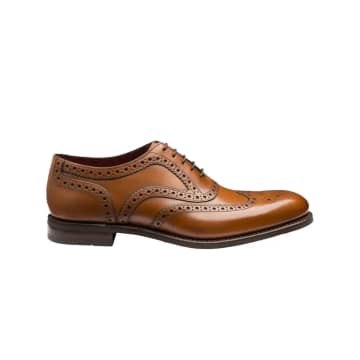 Loake Kerridge Oxford Brogue Shoes In Brown