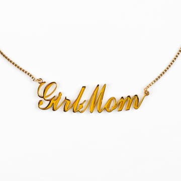 Candier Girl Mom Necklace