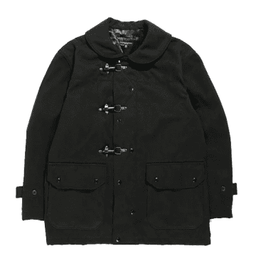 Engineered Garments Short Duffle Jacket Black Polyester