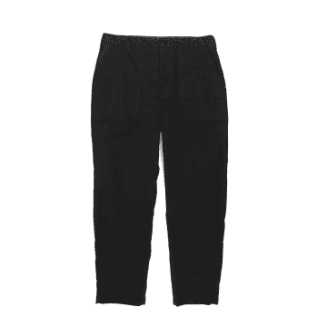 Engineered Garments Fatigue Trousers Black Cotton Moleskin