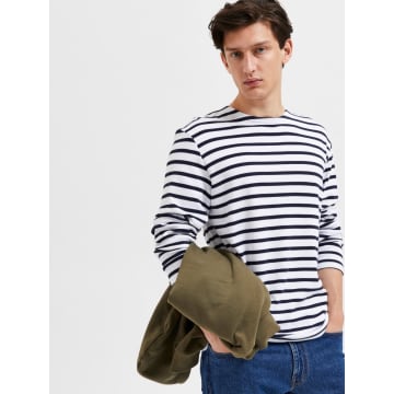 Selected Homme Long Sleeve Sailor T-shirt
