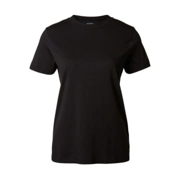 Selected Femme Black Round Neck T-shirt