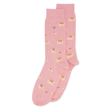 Shop Alfredo Gonzales Birthday Pink Sock