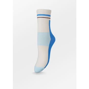 Becksondergaard Sporty Block Socks In Blue