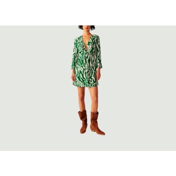 Ba&sh Thesee Dress In Green
