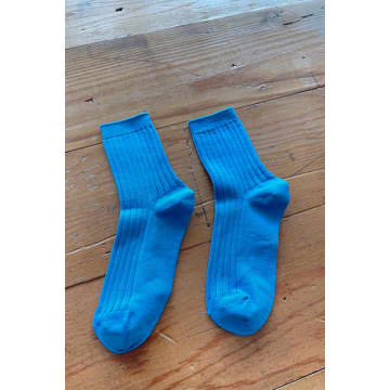 Le Bon Shoppe Her Electric Blue Socks