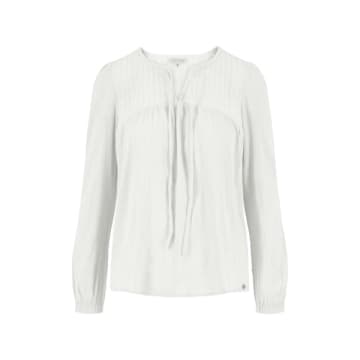 Zusss Blouse With Padded Detail Off White