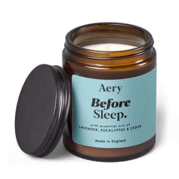 Aery Before Sleep Jar Candle In Brown