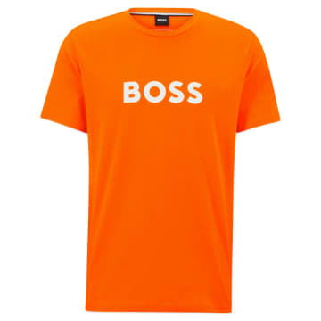 Hugo Boss Rn T-shirt In Orange