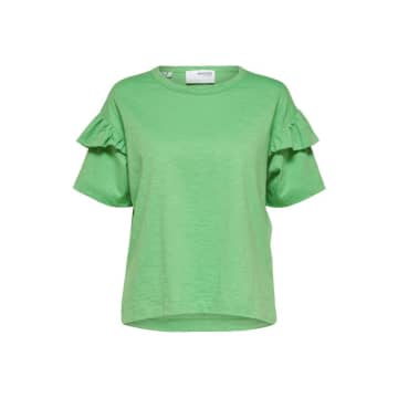 Selected Femme Rylie Florence Tee Green