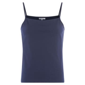 Great Plains Essential Fitted Cami Organic Cotton In Blue