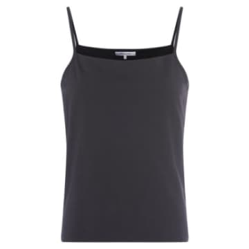 Great Plains Essential Fitted Cami Organic Cotton In Black