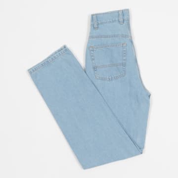 Dickies Womens Thomasville Loose Fit Denim Trouser In Vintage Blue