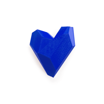 Maison 203 Heart Games In Blue