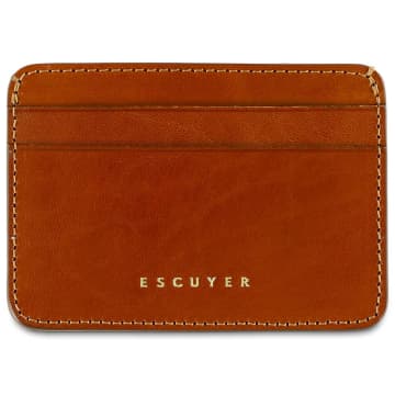 Escuyer Cardholder Leather In Neutrals