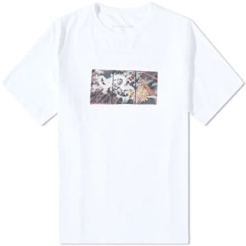 Maharishi Triptych Water Dragon T-shirt In White