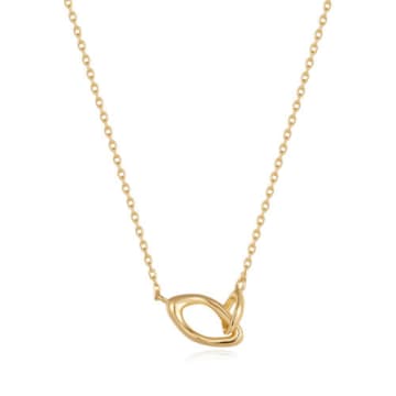 Ania Haie Wave Link Gold Necklace