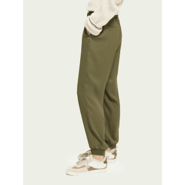 Maison Scotch Easy Jogger In Green