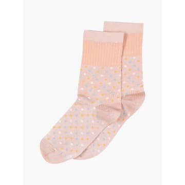 Mp Denmark Harmony Ankle Socks In Pink