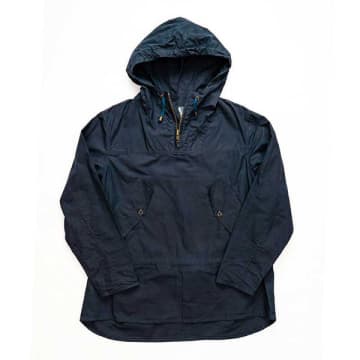 Yarmouth Oilskins Hooded Smock In Blue