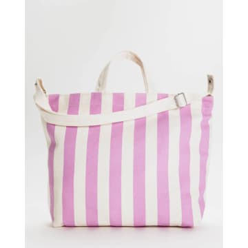 Baggu Horizontal Zip Duck Bag In Pink