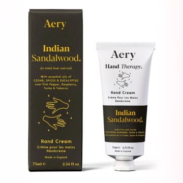 Aery Indian Sandalwood Hand Cream In Brown