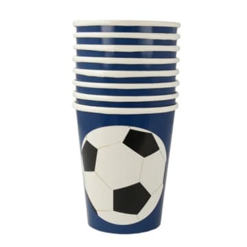 Meri Meri Soccer Cups (x 8)
