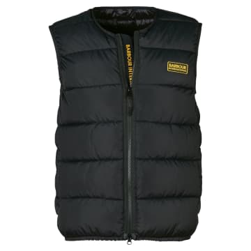 Barbour International Ripley Quilted Gilet Black