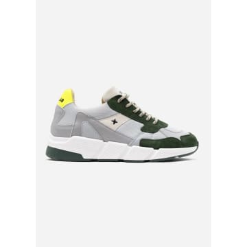 New Lab Trainers Racer Grey / Green