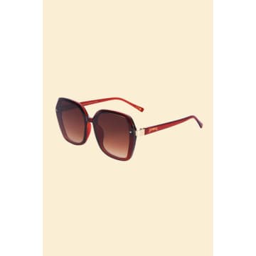 Powder Leilani Limited Edition Sunglasses In Ruby
