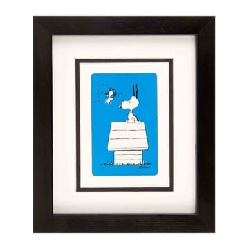 Vintage Playing Cards Snoopy At Home (blue)