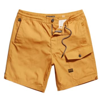 G-star Raw G-star Sport Trainer Ripstop Shorts In Yellow