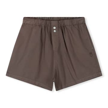 10days Pique Woven Shorts In Brown