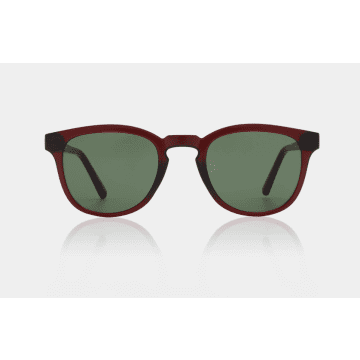 A.k.jaebede Brown Transparent Bate Sunglasses