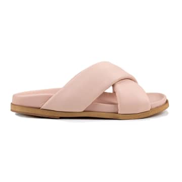 Thera's Nude Cross Sandals 825