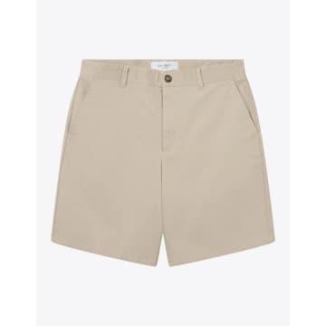 Les Deux Jared Twill Chino Short In Neutrals