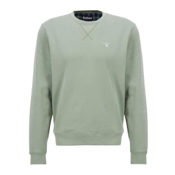 Barbour Ridsdale Crew-neck Sweatshirt Agave Green
