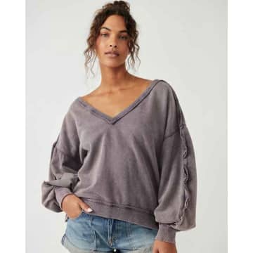 Shop Free People Take One Pullover Moonscape