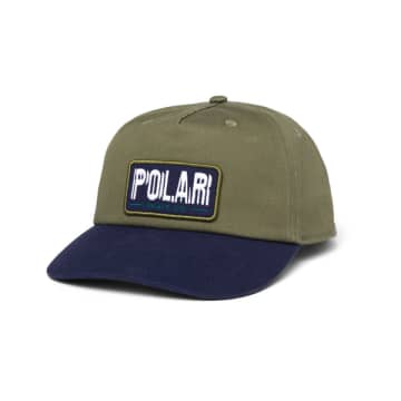 Polar Skate Co Earthquake Patch Cap In Green