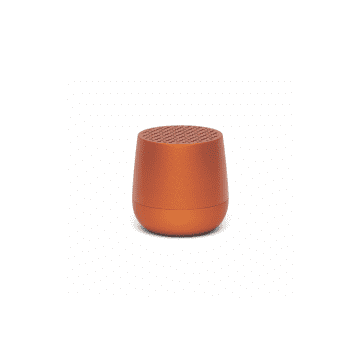 Lexon Orange Mino Rechargeable Speaker By