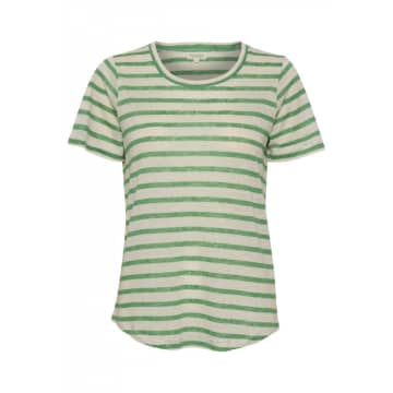 Part Two Greenbriar Stripe Nemias Linen T Shirt