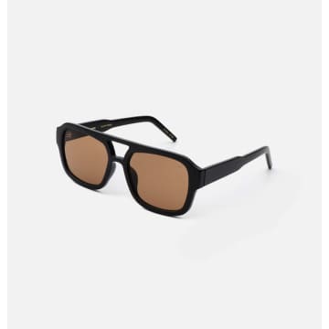 A.kjaerbede Kaya Aviator Sunglasses In Black