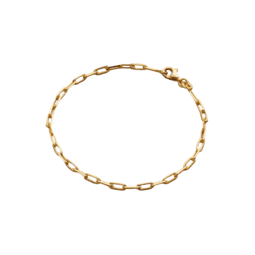 Posh Totty Designs 18ct Gold Plated Chain Link Bracelet